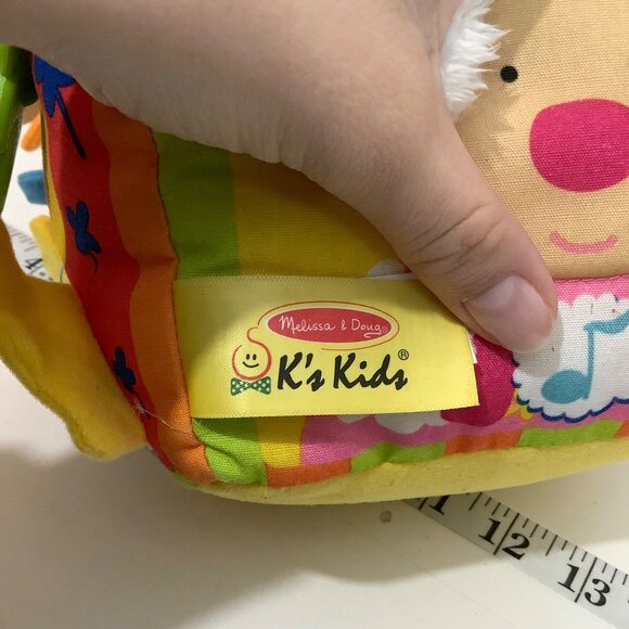 Melissa & Doug Ks Kids Musical Farmyard Activity Cube Animal Sounds Mirror - Picture 2 of 8